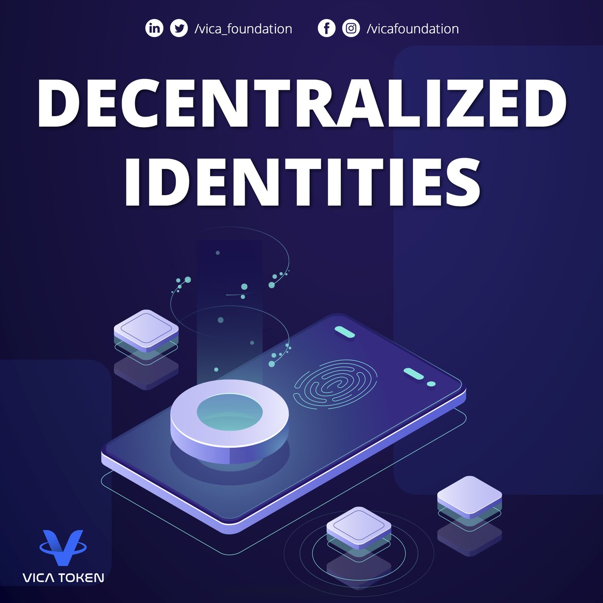 ViCA_Foundation's tweet image. 🌐🔗 Embrace decentralized identities for a secure &amp;amp; seamless online experience! #Blockchain technology can integrate all apps into one identity, ensuring privacy in the #Metaverse &amp;amp; Web3. Choose what info to share while staying anonymous! 🛡️💡

#decentralizedidentities