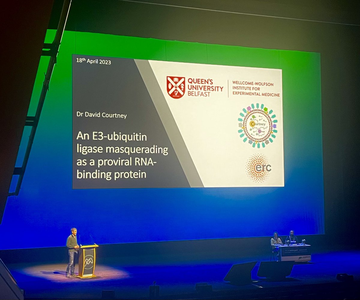 Flying the flag for Belfast @TheCourtneyLab on new flu RNA-binding protein interactions #microbio23