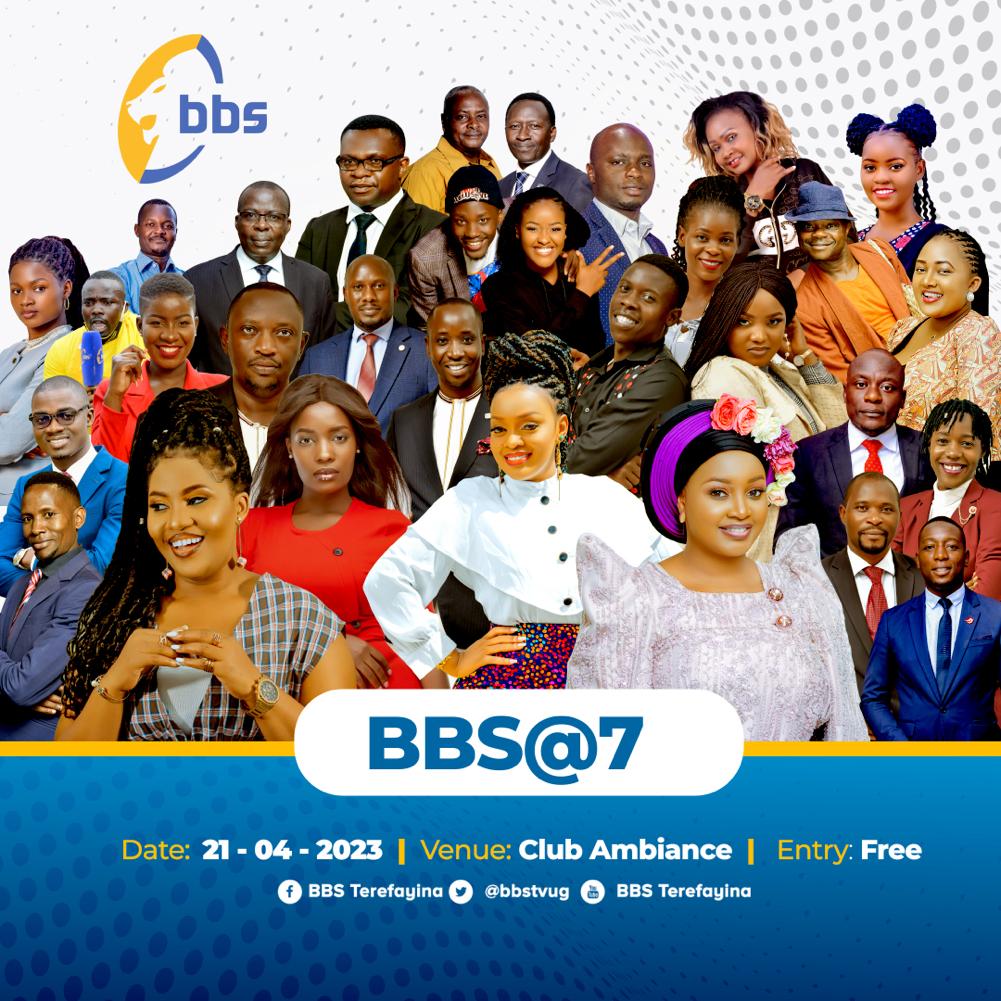 bbstvug's tweet photo. Ku Lwokutaano luno kigwera ku @AmbianceKampala  e Bukesa nga BBS Terefayina - Eyaffe ejaguza okuweza emyaka 7 nga ekuweereza. Tolina kusubwa kuba Beene yasasudde, oyingirira bwerere. #BBSAt7 https://t.co/XXO8nu5uSJ