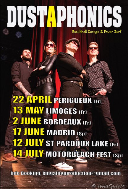 HealerSelecta's tweet image. # Dustaphonics some great dates in France and Spain