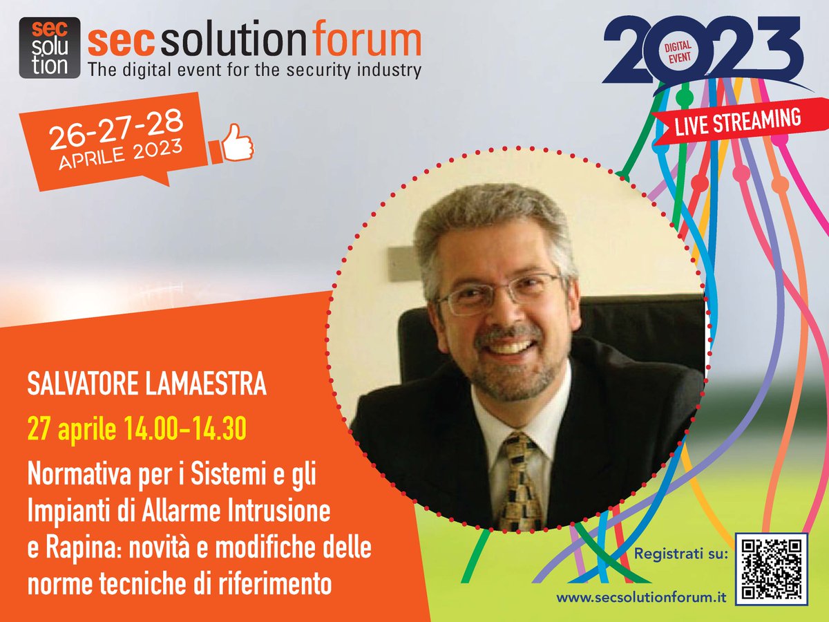 secsolforum's tweet photo. #FORMAZIONE 👨🏫
Non perdere gli appuntamenti con la formazione con gli esperti e docenti di #secsolutionforum 👇 registrati su https://t.co/h9ScaWIzmh
🚩Roberta Rapicavoli @RRapicavoli
🚩antonio avolio
🚩Domenico Battaglia
🚩Salvatore Lamaestra https://t.co/bnBvITHjRu