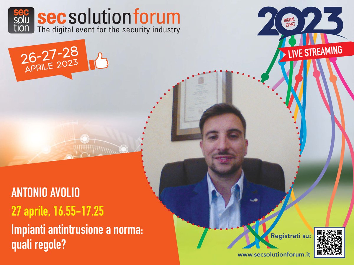 secsolforum's tweet photo. #FORMAZIONE 👨🏫
Non perdere gli appuntamenti con la formazione con gli esperti e docenti di #secsolutionforum 👇 registrati su https://t.co/h9ScaWIzmh
🚩Roberta Rapicavoli @RRapicavoli
🚩antonio avolio
🚩Domenico Battaglia
🚩Salvatore Lamaestra https://t.co/bnBvITHjRu