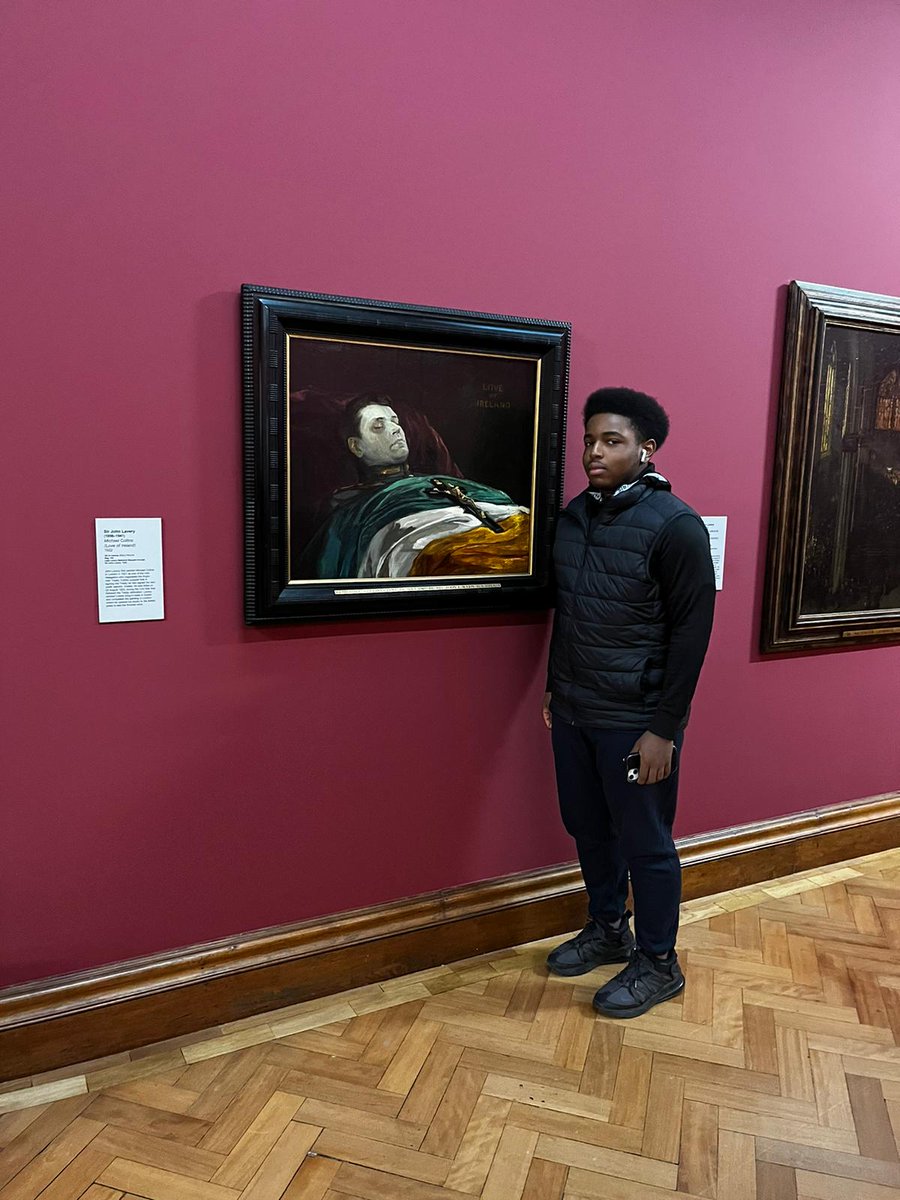 hfcsrathcoole's tweet photo. (1/3)Last month, our 6th Year Art students took a trip to the Hugh Lane gallery, and had graffiti tour of Dublin! It was a great experience for our 6th years, and they thoroughly enjoyed it 🤩

@TheHughLane
#hfcsrathcoole #art #artstudents #leavingcert https://t.co/bJX5pyy7KJ
