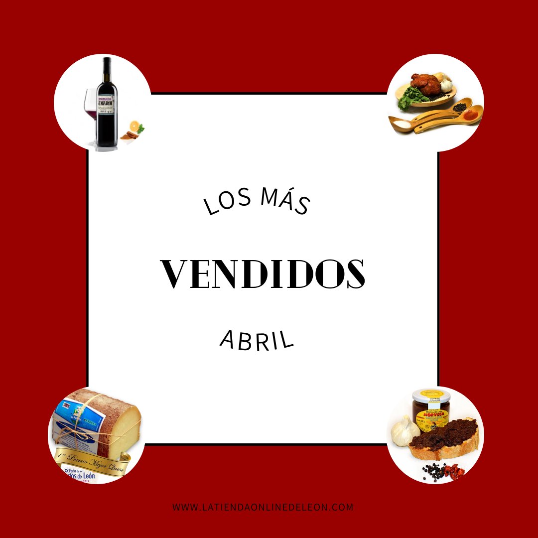 TiendinaLeonesa's tweet image. 💥¡#Alimentos de #calidad! Compartimos los productos más #vendidos del mes en nuestra tienda #online:

🍷#Limonada
🍴#Botillo
🧀#Queso pata de mulo
🖤Tarro de #morcilla #leonesp

📦Nuestros productos son entregados directamente en tu casa.

🌐latiendaonlinedeleon.com
