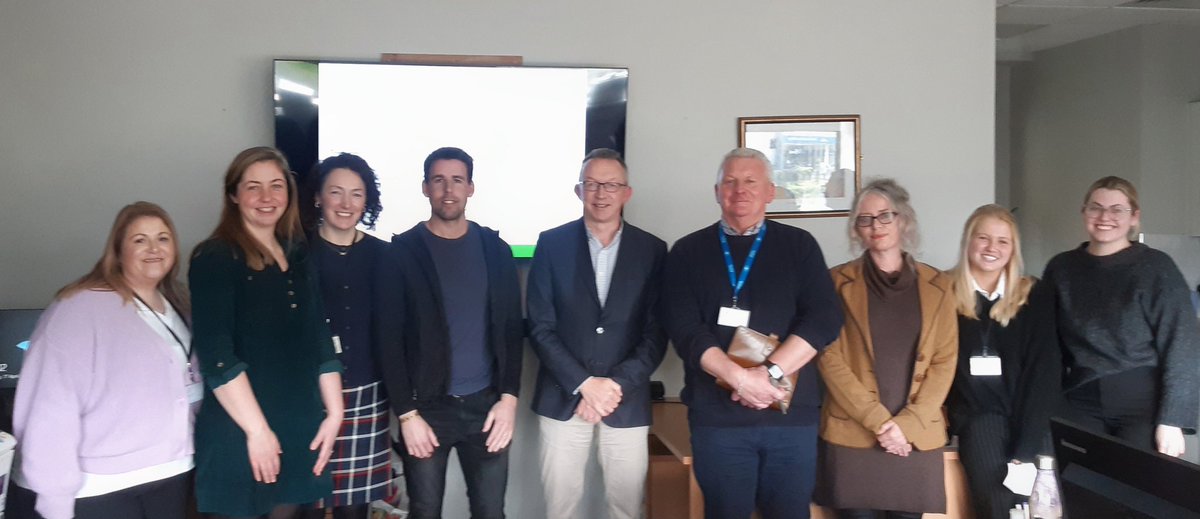 Wonderful to have <a href="/CcoHse/">Dr Colm Henry, CCO HSE Ireland</a> visit <a href="/RisePsychosis/">RISE Early Intervention for Psychosis Service</a>. 
Early Intervention in Psychosis improves Access, Quality &amp; Outcomes. An invest to save clinical programme. <a href="/MaryButlerTD/">Mary Butler TD</a> <a href="/NCP_EIP/">Early Intervention in Psychosis NCP Ireland</a> <a href="/HSE_CDI/">HSE Clinical Design and Innovation</a> <a href="/IEPAnetwork/">IEPA</a> <a href="/CorkKerryCH/">Cork Kerry Community Healthcare</a> <a href="/RhonaJennings2/">Rhona Jennings</a>