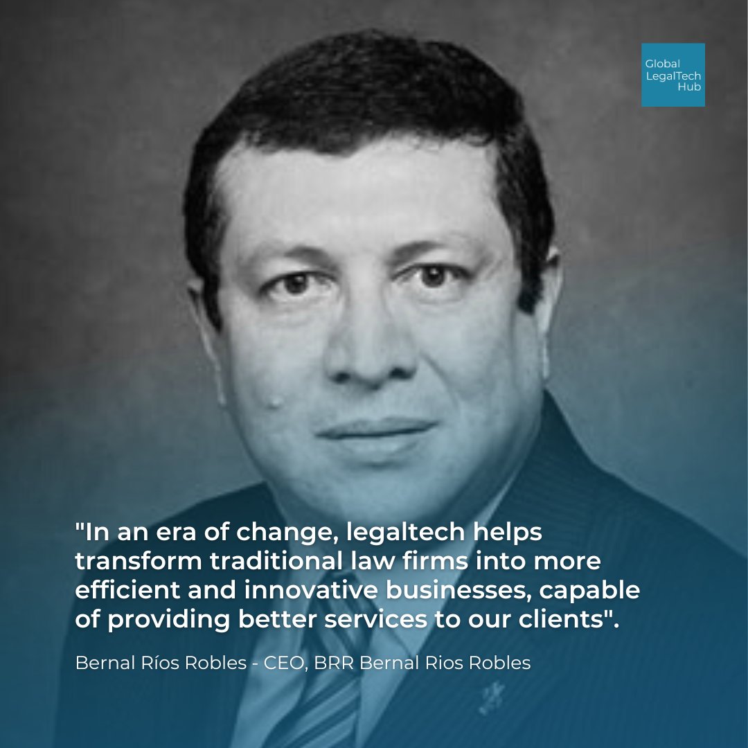 Glegaltechhub's tweet photo. Exciting times lie ahead for the legal industry, as we witness a wave of transformation and innovation!
๐ฃ According to Bernal Rรญos Robles, CEO of BRR, legaltech is the key to unlocking greater efficiency, productivity, and innovation for law firms.
#GLTHpartners #legaltech https://t.co/bW1karQXVN