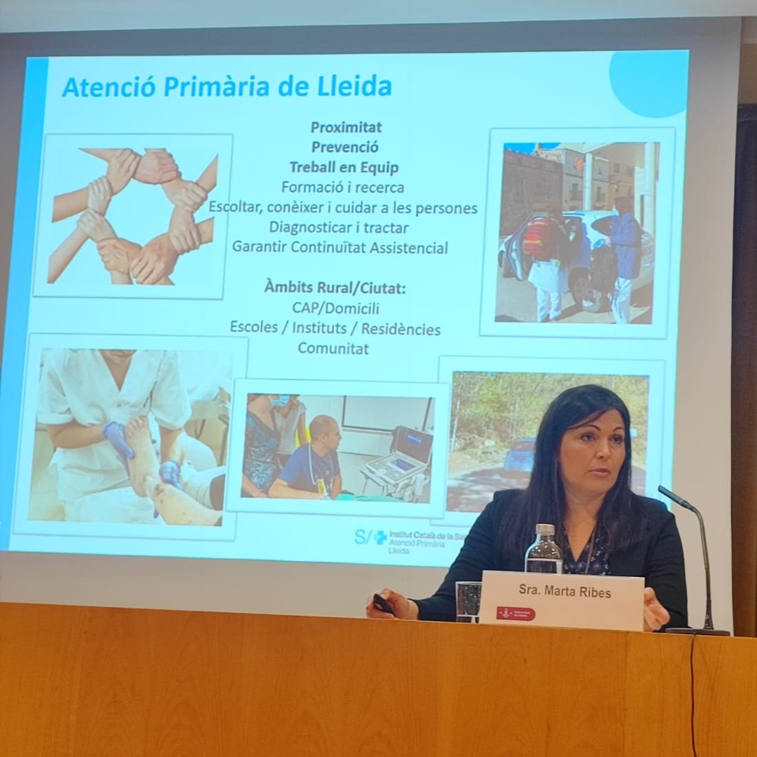 🗣️Professionals de l'<a href="/apicslleida/">AP ICS Lleida</a> participen en la" XI Jornada d'infermeria i fisioteràpia" de la <a href="/UdL_info/">Universitat de Lleida (UdL)</a> 

Hi han participat amb la taula Rodona "Nous reptes de l'Atenció Primària per a la fisioteràpia i la infermera" 

<a href="/FIF_UdL/">Facultat d'Infermeria i Fisioteràpia</a> @udl <a href="/ColFiCat/">CFC</a> <a href="/InfLleidaCOILL/">InfermeresLleidaCOILL</a>