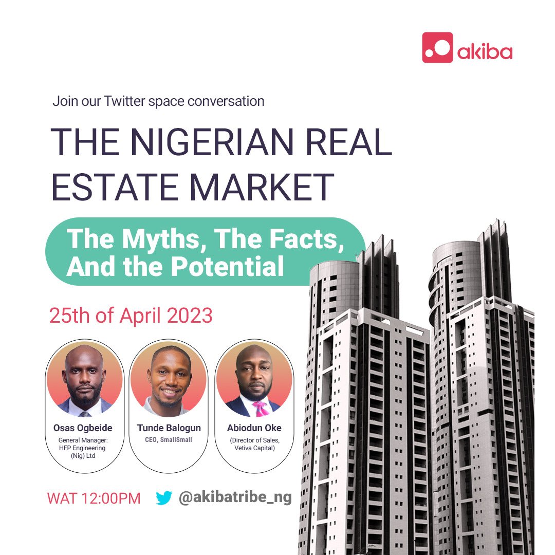 akibatribe_ng's tweet photo. At 20+, our parents were able to purchase plots of land comfortably especially in prime areas like Lagos, Abuja, Port Harcourt...but with the current rise in cost of land, do we have hope for our generation? 
Join this conversation. Set your reminder -> https://t.co/XPrC2UAXC5 https://t.co/JrX5iSUGLw