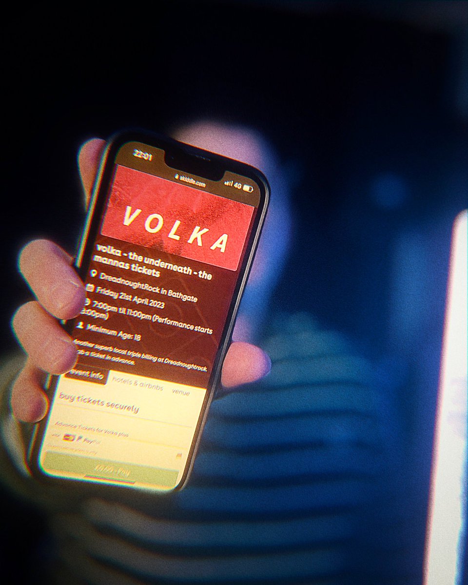 Volka (@_volka_) on Twitter photo FRIDAY! We’re dialling up the riffs for a headliner at @dreadnoughtrock, Bathgate.
Grab tickets 🎫 ~ bit.ly/Dreadnought-Ap…
Support from The Underneath + The Mannas 🤘 FRIDAY! We’re dialling up the riffs for a headliner at @dreadnoughtrock, Bathgate.
Grab tickets 🎫 ~ bit.ly/Dreadnought-Ap…
Support from The Underneath + The Mannas 🤘