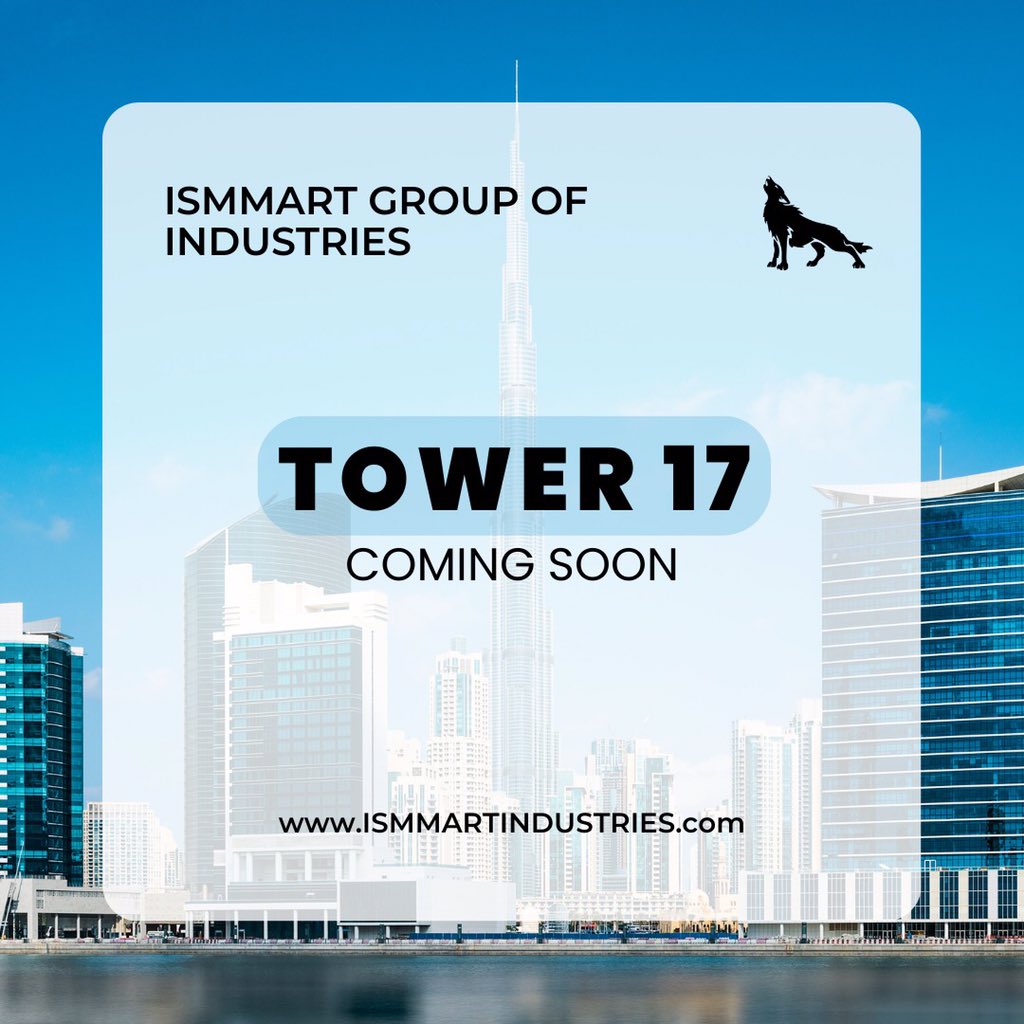ismmartgroup's tweet photo. Introducing Tower 17 by ISMMART Group of Industries - a 20-storey high-rise in the heart of Dubai offering unparalleled views of the city skyline. 

Stay tuned for more information.

#ismmartindustries #ismmartestatedevelopers #dubaisportscity #tower17 #dubai https://t.co/kcguCIshLC