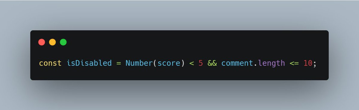 Boluwatife_Ven's tweet image. Let see how good you are with #Booleanexpressions and #ConditionalLogic : When will this return "true" and when will it return "false" ?