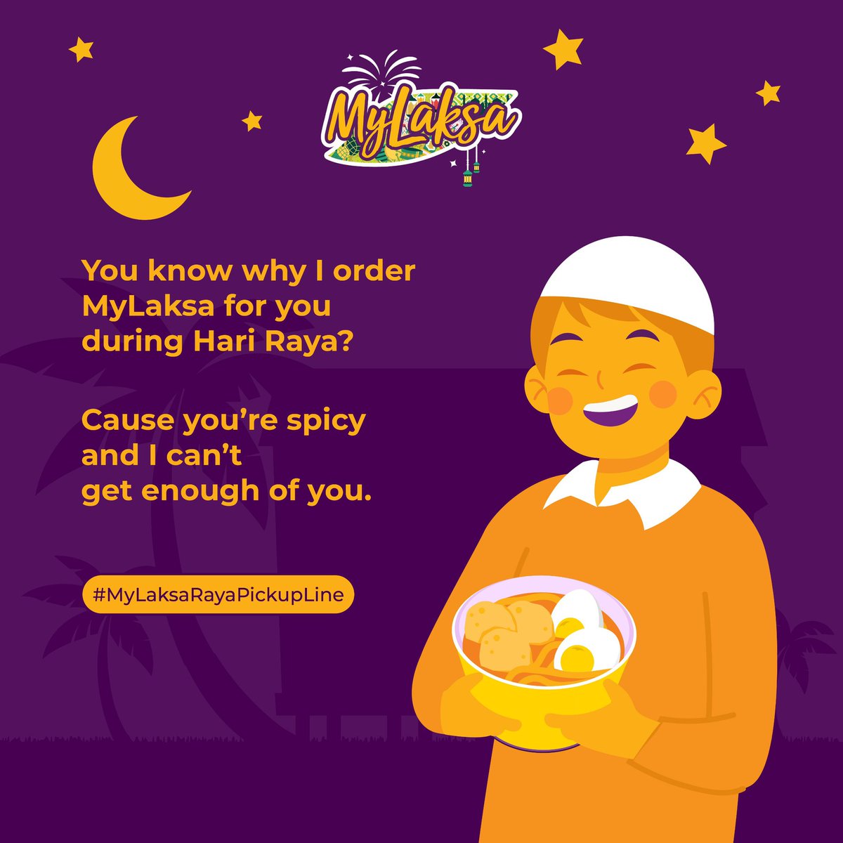 mylaksamy's tweet image. Admin is so cringeee…. 🥶🥶🥶

Share with admin what is your #MyLaksaRayaPickupline in the comment section below. 

#MyLaksa #TasteOfUnity #Food #Laksa #Penang #AsamLaksa