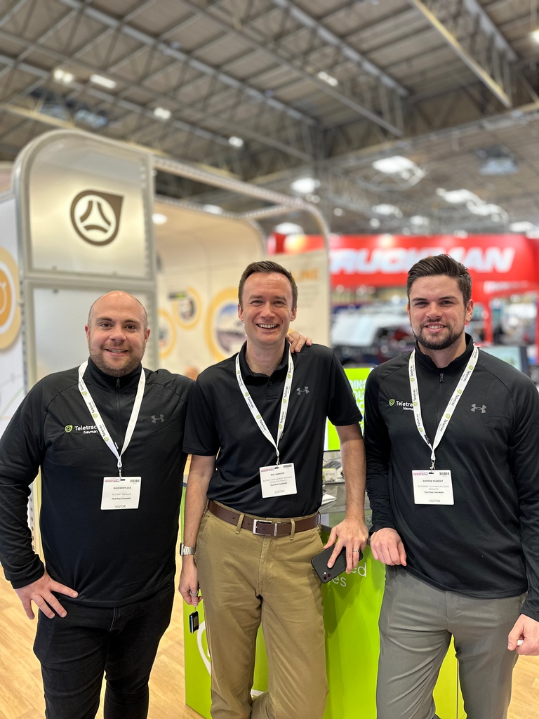 TeletracNav_CS's tweet photo. Bdm phol, and account managers Alex and Andrew cheerful and ready to talk about fleet management and all things connected services!
#cvshow2023 #connectedservices #connectivity #teletracnavman #fleetmanagement #NEC https://t.co/GqJyTYpPN2