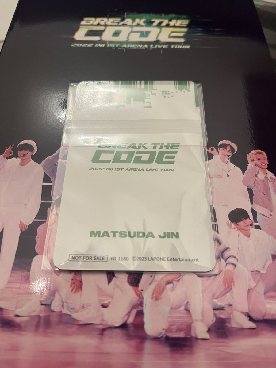 rrri__419's tweet photo. INI BREAK THE CODE DVD セルカ トレカ 初回限定盤

【譲】松田

【求】同種髙塚

郵送または都内手渡し希望です。
条件の合う方DMまたはリプライお願い致します🙇🏻‍♀️
#INI交換 https://t.co/sBuyRkkBQD