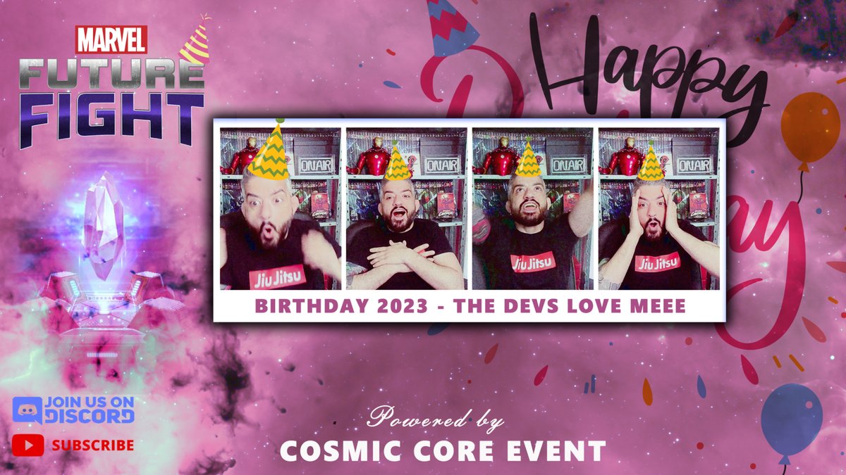 Deathproof_Hs's tweet image. I'm a birthday boy and @netmarble_official is my favourite uncle with the best presents!
Hurrayyyy! 🎉🎉🎉🎉

youtu.be/eFI6LIGf34g

#deathproofmff #marvelfuturefight #mff  #marvel #netmarble #youtuber #mffcontent #mffaccount #t4 #mcu #livestream #cosmiccoreevents