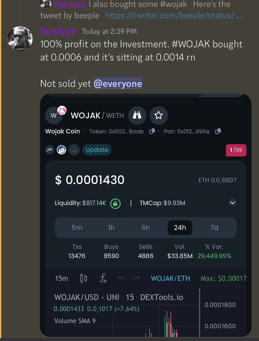 Mike 🇺🇸 (@mikezillionaire) on Twitter photo Another win for the <a href="/AntiliaAlpha/">Antilia Alpha Club</a> holders
Comment “Alpha” for premium pass role.
Winner 🏆 in 24 hrs Another win for the <a href="/AntiliaAlpha/">Antilia Alpha Club</a> holders
Comment “Alpha” for premium pass role.
Winner 🏆 in 24 hrs