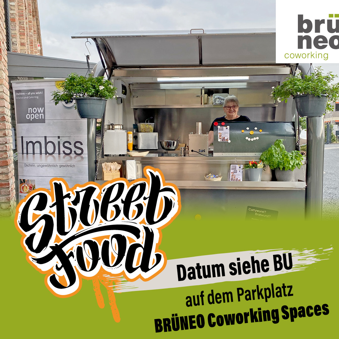 ❤️ MI 19.04.2023, 12:00 – 14.00 #Streetfood #Foodtruck

Parkplatz BRÜNEO Coworking Spaces
Marie-Curie-Straße 3 
50321 Brühl

Leckere #Cheeseburger #Pommes #Currywurst zur #Mittagspause.
Guten Appetit.

service@brueneo.de
02232 7013-0