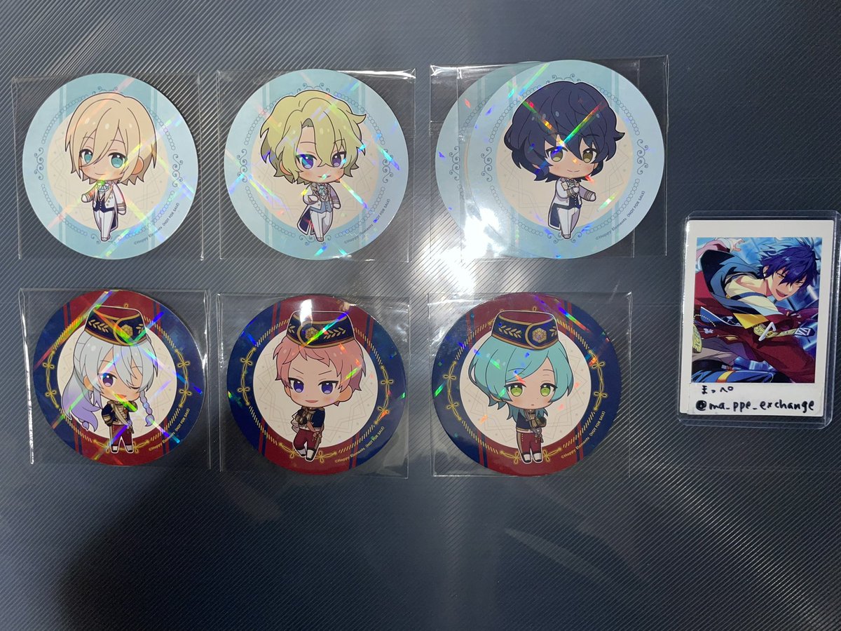 あんスタ カプセル缶バッジ カプ缶 fine 英智 渉 桃李 弓弦 【公式通販】