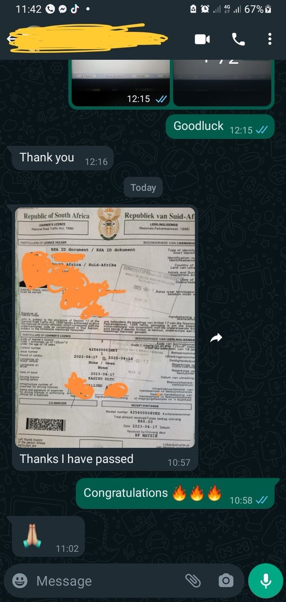 don_maboya's tweet photo. Whatsapp 073 923 9884 to purchase the latest learners license study material for only R50. Go through my timeline to witness over 500 pass.GUARANTEED PASS!! #30thofApril #NhlanhlaLux #Bonang #Nadia #DrNandiphaMagudumana #Condolences #thabangamazibuko #ElectricityMinister #Grade11 https://t.co/Vb0bVPoNIz