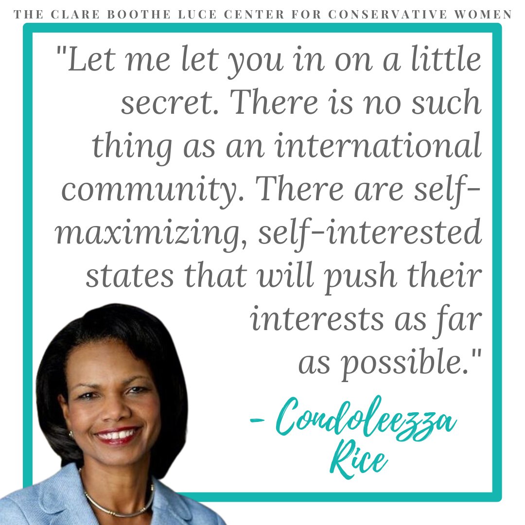cblwomen's tweet photo. @CondoleezzaRice is right! Let's continue to reject globalist ideas and pursue true American patriotism.
#cblwomen #conservativewomen #conservative #CondoleezzaRice #CondiRice #globalism #patriotism https://t.co/IdzgLvnRVj