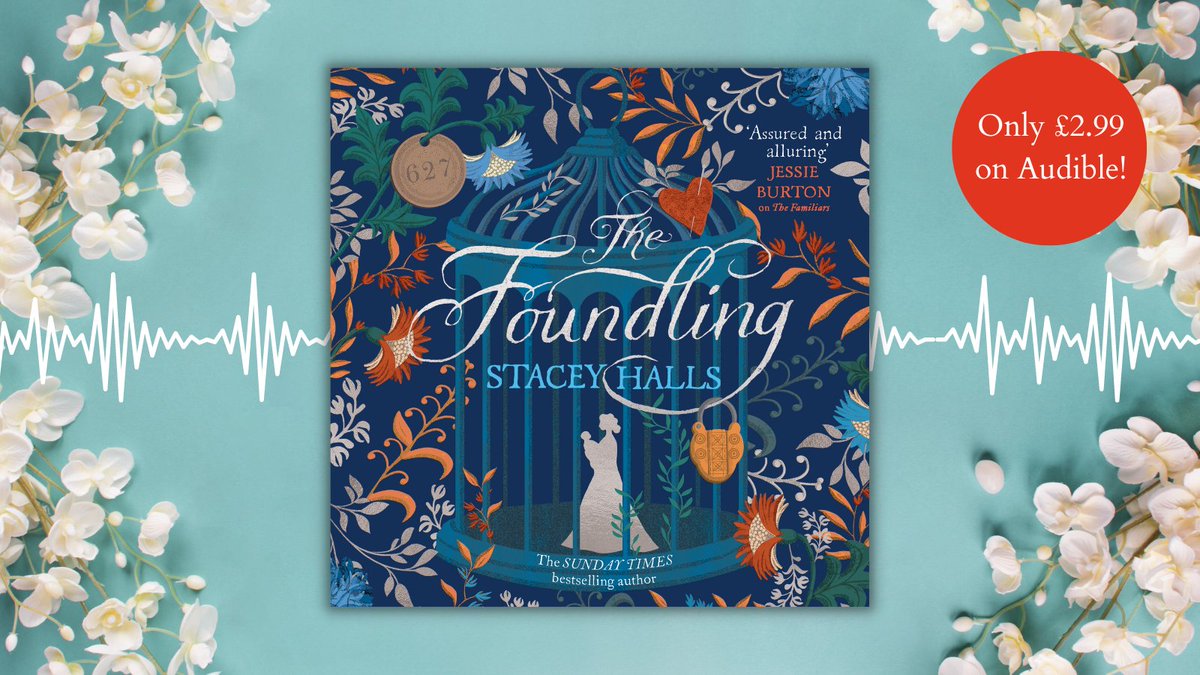 Listen to the spellbinding audio edition of #TheFoundling by @stacey_halls for just £2.99 this week! Download on Audible before the 22nd to make sure you don’t miss out loom.ly/MCb37Mo