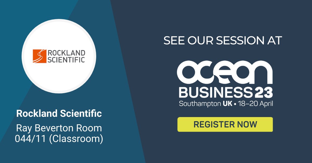 Interested in ocean #turbulence measurement solutions from autonomous vehicles? Attend our #OceanBusiness presentation today (18-Apr) at 1pm, titled "Autonomous Turbulence Profiling: Updates on Sensor Technology and Data Processing"