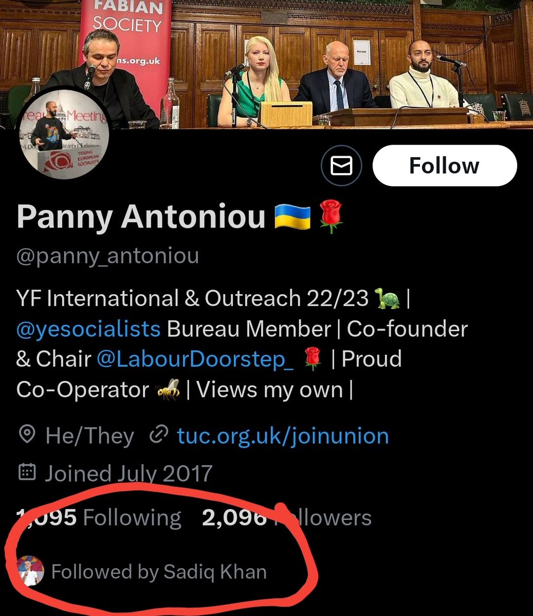 You're followed by Sadiq Khan!
FFS! There goes your credibility, you gormless nobjockey!😄😆🤣
Does Sadiq come to you for advice on knife-crime? : Camden is one of London's biggest knife-crime hotspots, isn't?
Maybe spend more time on that instead of trawling for 'transcrimes'?🤡