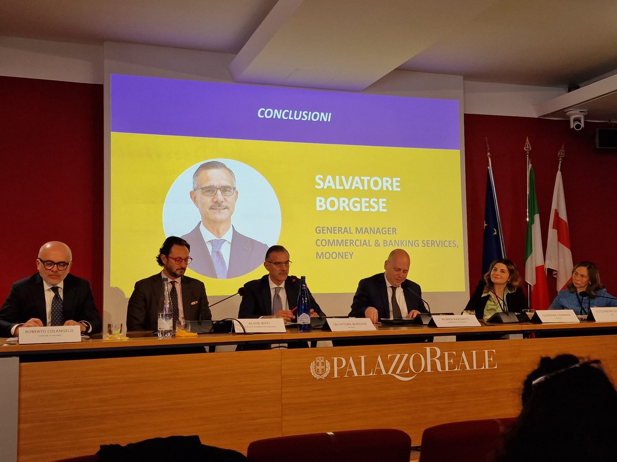 Mooney (@mooneygroup) on Twitter photo “Valorizziamo le competenze del Gruppo posizionandoci anche come PayTech, per aiutare le aziende clienti a portare valore aggiunto nelle proprie attività, investendo in innovazione, persone e tecnologia”. - #SalvatoreBorgese, nostro GM Comm. & Banking Services “Valorizziamo le competenze del Gruppo posizionandoci anche come PayTech, per aiutare le aziende clienti a portare valore aggiunto nelle proprie attività, investendo in innovazione, persone e tecnologia”. - #SalvatoreBorgese, nostro GM Comm. & Banking Services