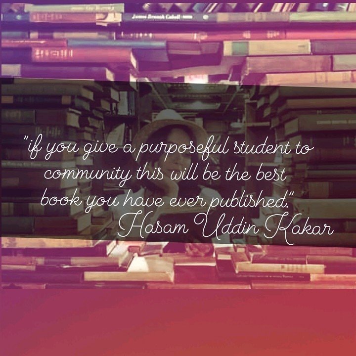 KakarHasam's tweet photo. اگرآپ نے معاشرے کو ایک بامقصد طالب علم بنا کے دیا. تو یہ آپ کا شائع کردہ بہترین کتاب ہوگی."
احسام الدین کاکڑ
#quote #teacher #student #book https://t.co/WnQhaj62O9