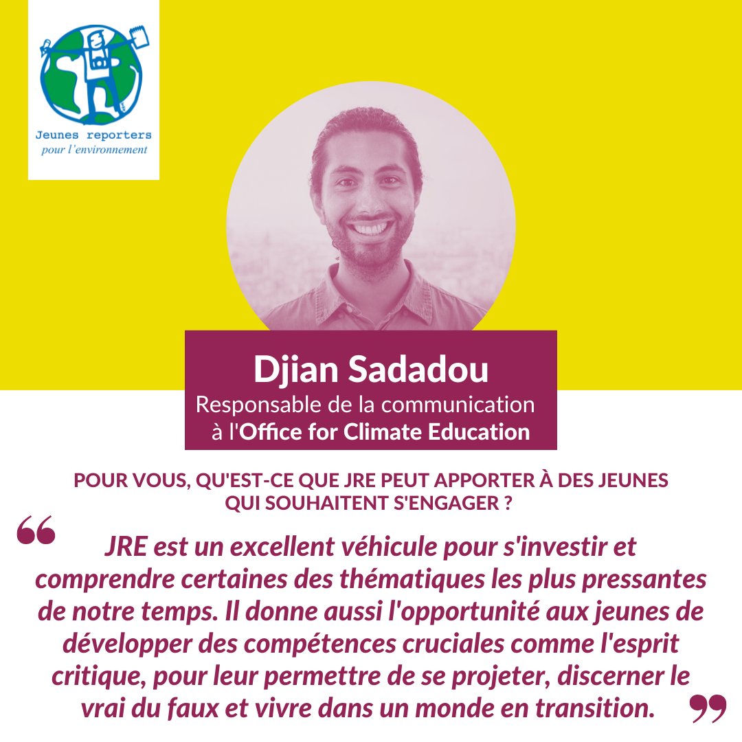 Jeunes Reporters pour l'Environnement tweet media