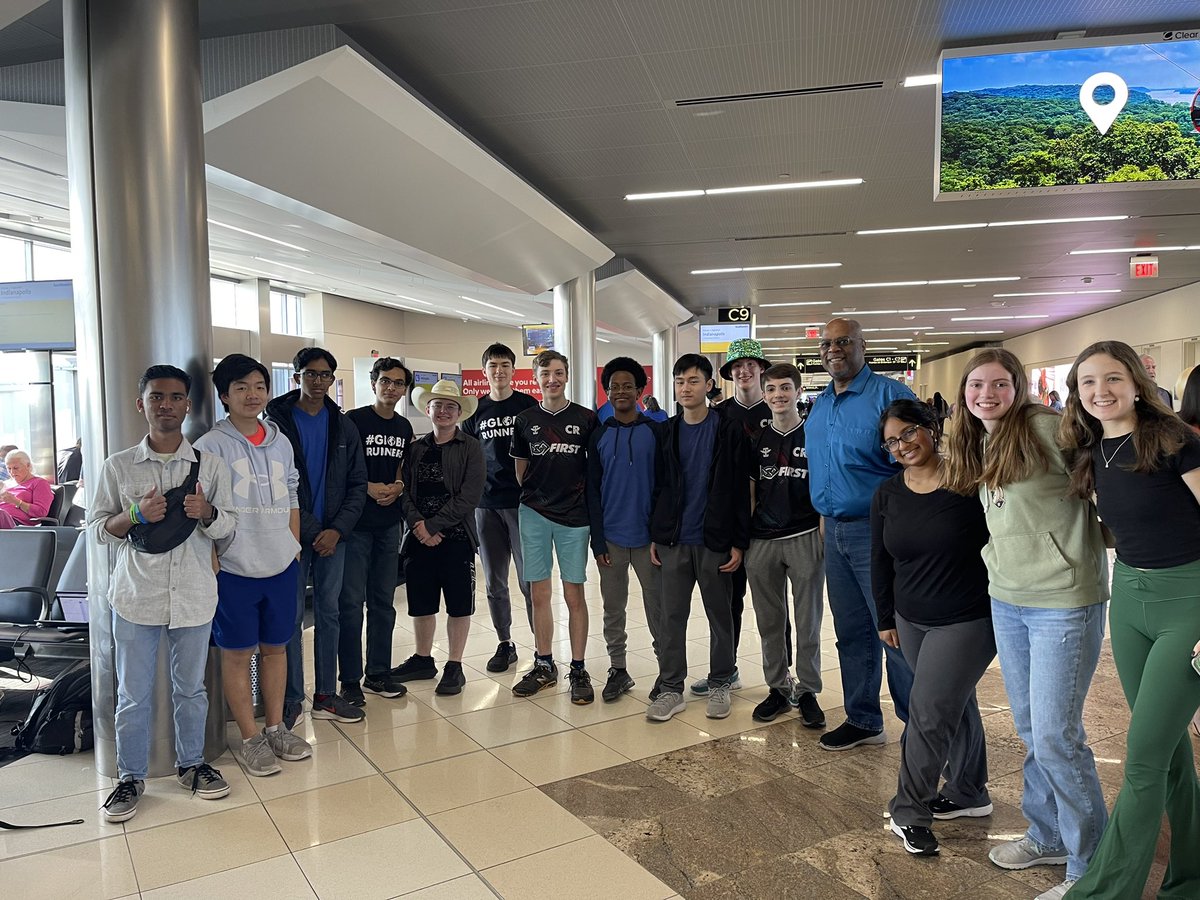 Headed to Houston for the FTC world championship with team 1002 <a href="/circuitrunners/">CircuitRunners Robotics</a>