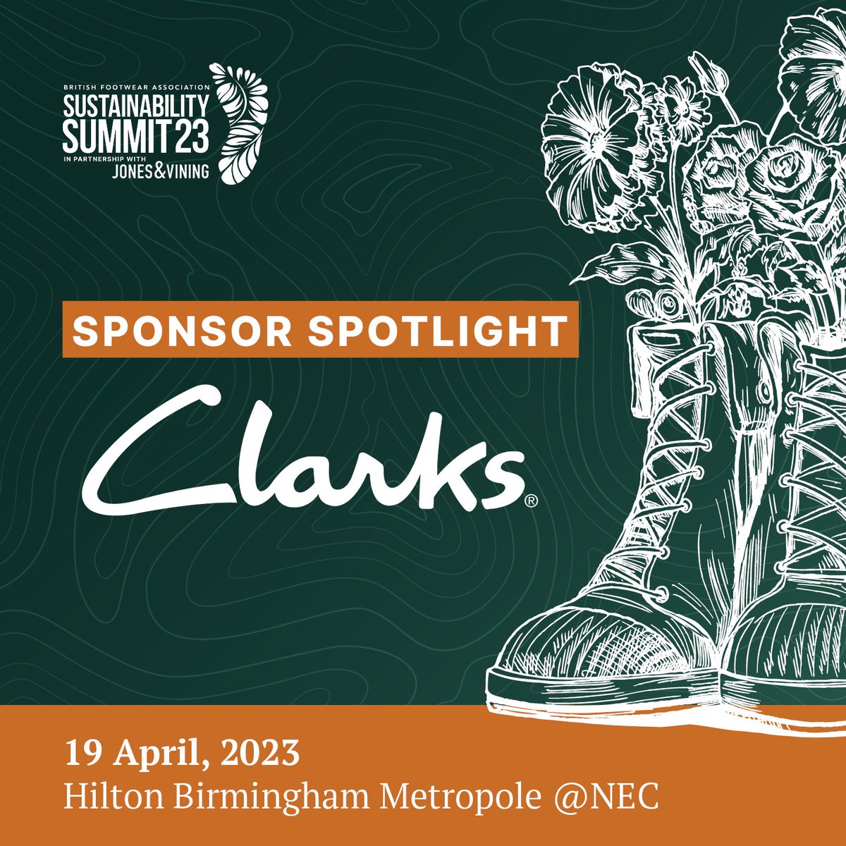 With the mantra “Every Move Matters. Protecting the planet. Championing people. Inspiring for change.” We are thrilled to welcome Clarks as a sponsor for the BFA Sustainability Summit! 🌱

Only few places remaining - eventbrite.co.uk/e/bfa-sustaina…