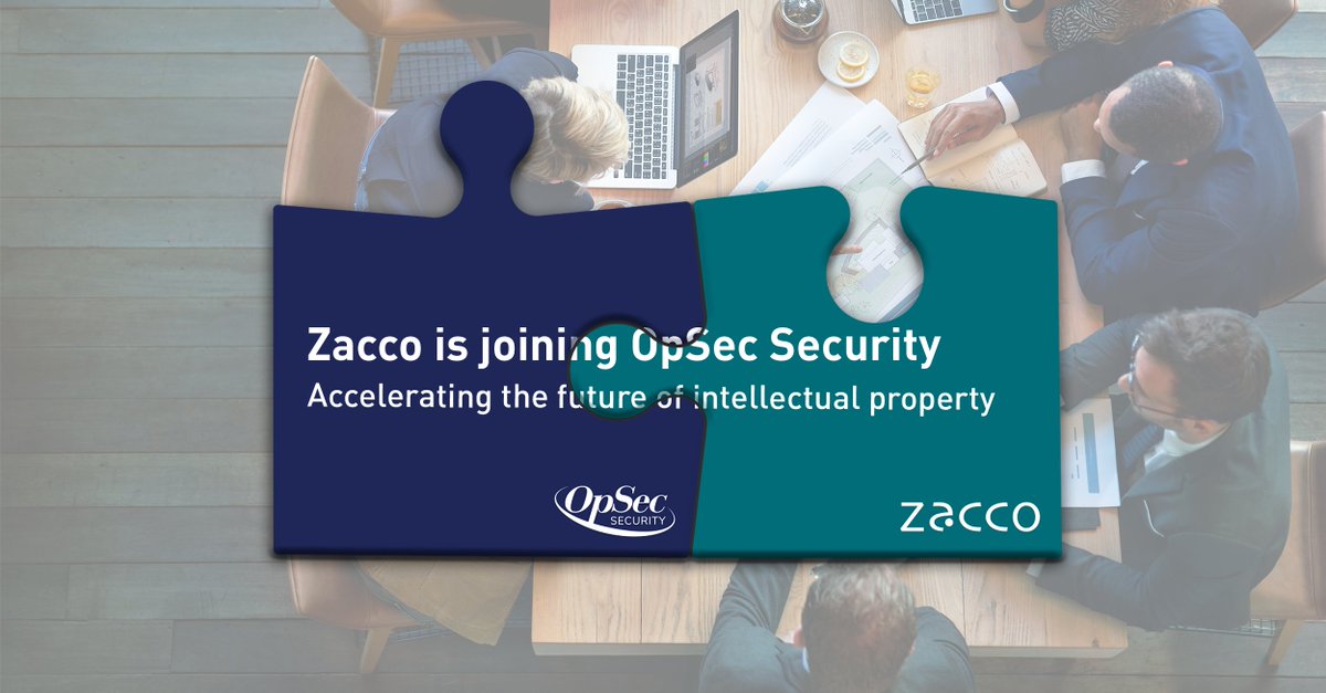 We are happy to announce that <a href="/OpSecSecurity/">OpSec Security</a>, a leading provider of brand protection and monetization solutions, has completed its acquisition of Zacco. Read the press release: lnkd.in/eKwFQ3QZ