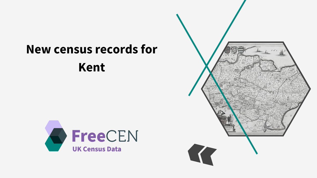 Seeking ancestors in Kent? Last month, 15k new records for 1891 census and 7k new records for 1871 census were added to the FreeCEN database. #VolunteerTranscribers Search now at freecen.org.uk <a href="/kent_archives/">Kent Archives</a>