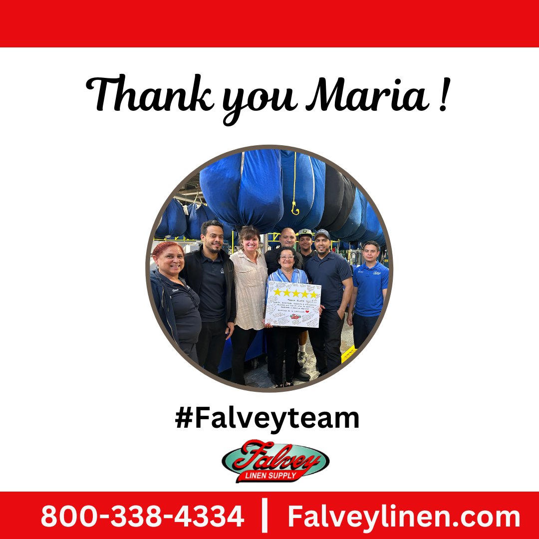 Falvey Linen Supply Inc tweet media