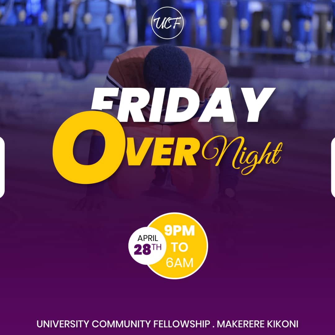 ucf_kampala's tweet photo. Friday . April . 28th . 2023

#OverNight #DeepPrayer #Reverance #NightofPower #FriendsForLife https://t.co/JydF4Y729R