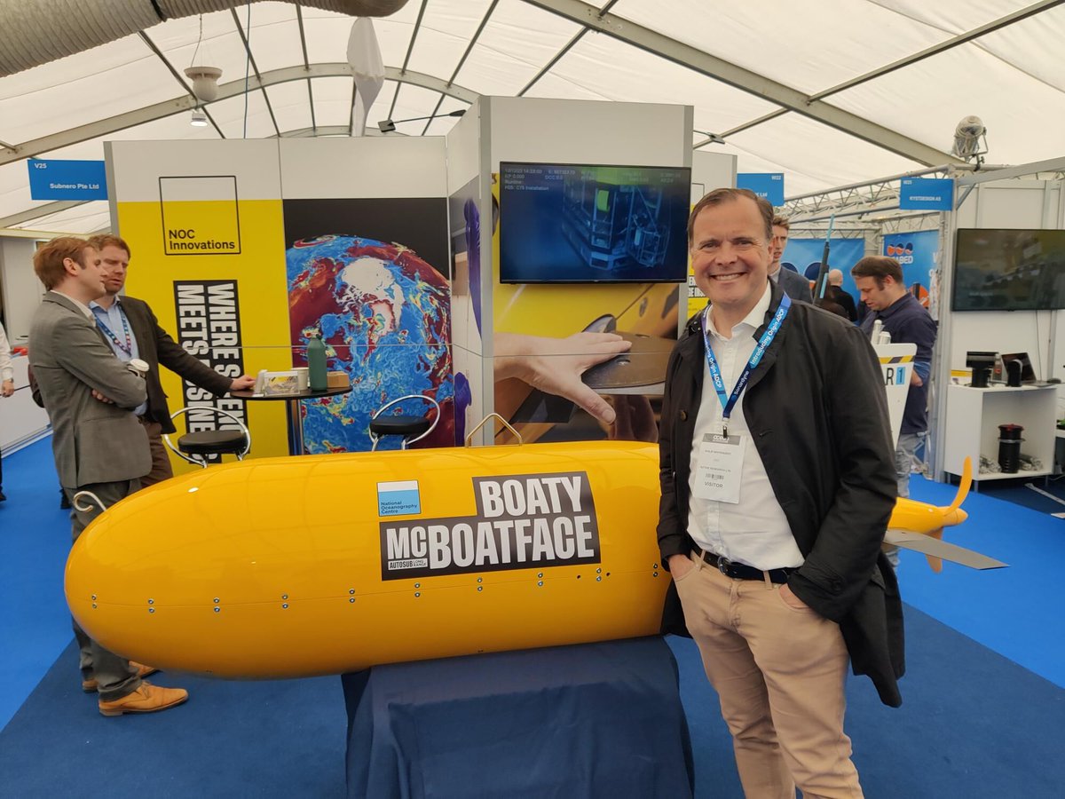Actisense's tweet image. Today, we're at Ocean Business in Southampton, talking tech with some great innovators in the marine sector. Plus Phil found the vessel with the best name 😎
#oceanbiz #oceantech #ob #marine