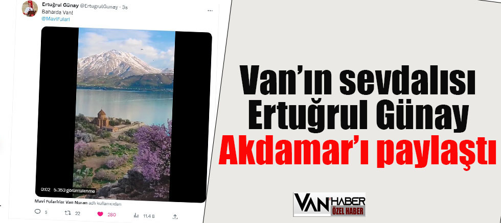 Van’ın sedalısı Ertuğrul Günay Akdamar’ı paylaştı  van65haber.com/van-in-sedalis…… #Vanın #sedalısı #Ertuğrul #Günay #Akdamarı #paylaştı #van #Vanhaber #akdamaradasinda
@ErtugrulGunay