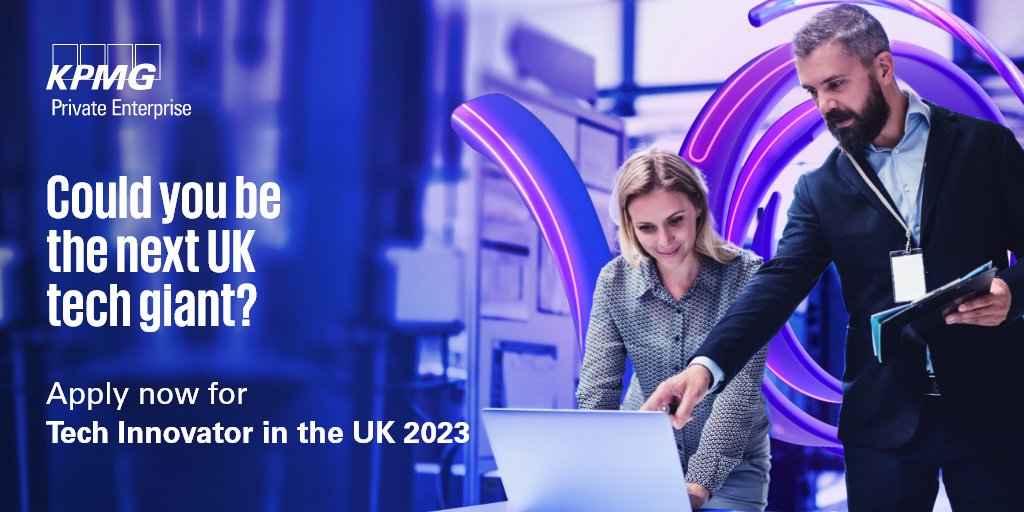 What does a top tech innovator look like to you? We're back for the tenth year, to shine a spotlight on the game changers and disruptors of the industry. Apply today: 
m.marketing.kpmg.uk/webApp/kpmg-pr…
 #techinnovatoruk