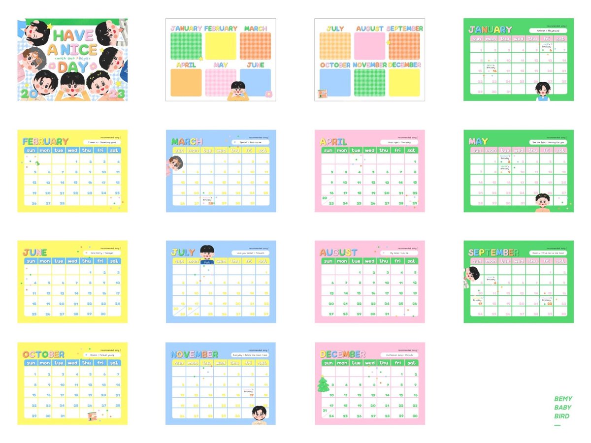 _bemybabybird's tweet photo. แจก (ﾉ´ヮ´)ﾉ*: 💚･ﾟ #GOT7
สุ่มแจก สำหรับ Follower ที่ติดตามเรา

    🗓️ 7Boys Calendar 2023 👦🏻*🌱
( ปฏิทินตั้งโต๊ะ + โปสการ์ด + สติ๊กเกอร์ )

                    แค่ ♡⃕ รีทวิตนี้  ᯤ

ประกาศสิ้นเดือนเม.ย. 30/04 https://t.co/3oceCmRi8s