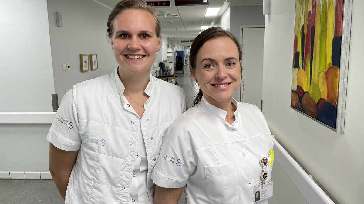 Unik aftale med @SyddanskUni👏Dygtigere og gladere sygeplejersker! Simone og Nina begynder begge på den nye kandidatuddannelse i klinisk sygepleje den 1. sep., som de tager på halv tid ved siden af en 25-timers arbejdsuge. regionsjaelland.dk