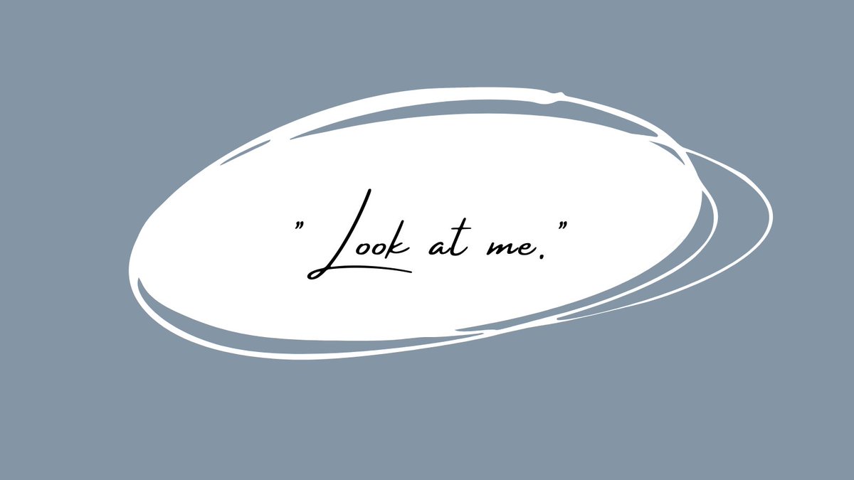 HPprompts's tweet photo. Daily prompt - “Look at me.” https://t.co/x1VihFF5V9