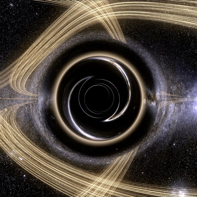 nada puede escapar agujero negro siquiera tiene masa negros