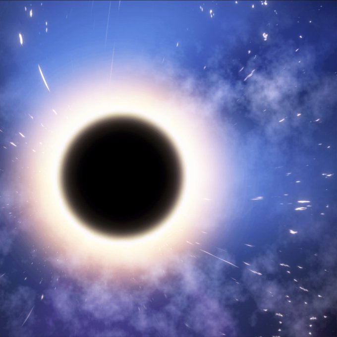 nada puede escapar agujero negro siquiera tiene masa negros