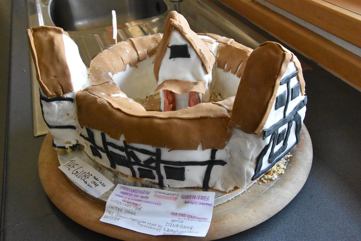 During the Easter Holidays, Lucy in Year 6 made this incredible Globe Theatre cake!
#ManorPrep #Abingdon #GlobeTheatre #Shakespeare #Year6 #Cake @The_Globe