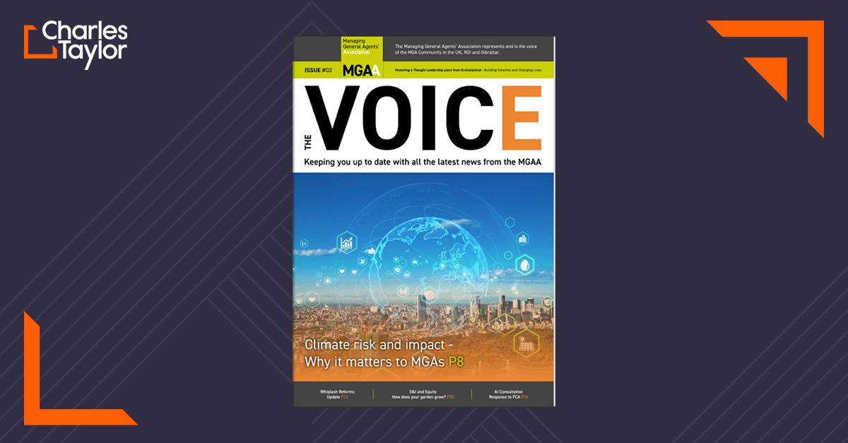Charles Taylor Assistance's Ian Latham has been talking to the #MGAA about using major and micro technology to transform travel claims journeys. See more here: bit.ly/3KLa2BE

Read more about our travel and health claim solutions: bit.ly/3KKxfDV

#automation