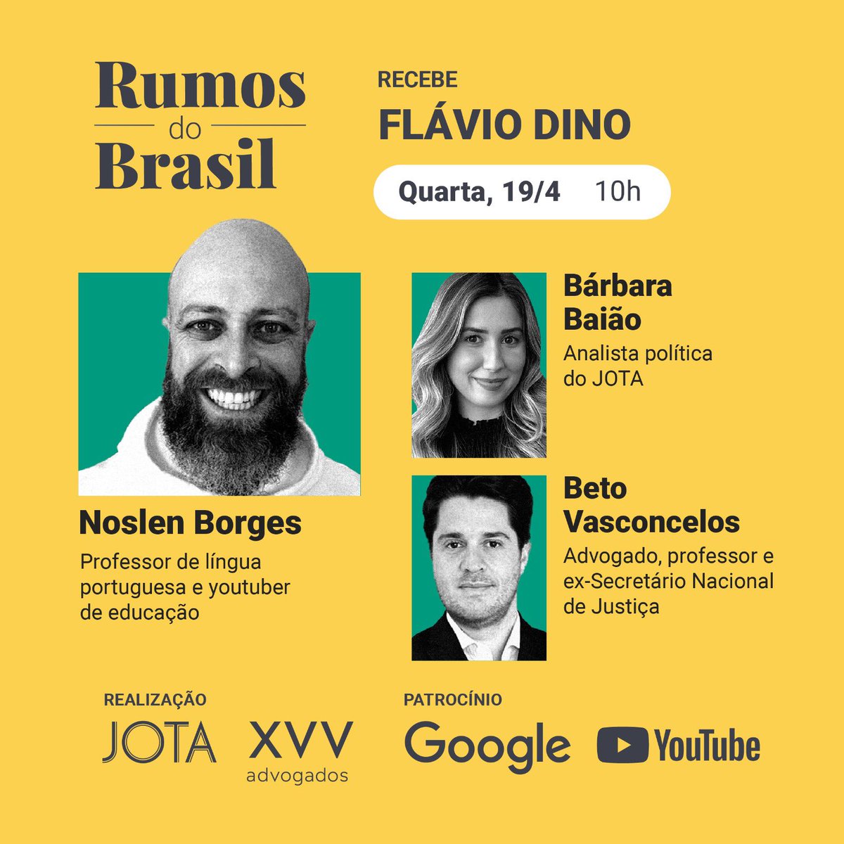 Betofmv's tweet photo. Feliz em compor a mesa com @barbara_baiao, jornalista e analista do JOTA, e com o @ProfessorNoslen,  professor de língua portuguesa e edutuber. Saiba mais sobre o evento: https://t.co/B1ww266m3L https://t.co/SFHBLXwVKx