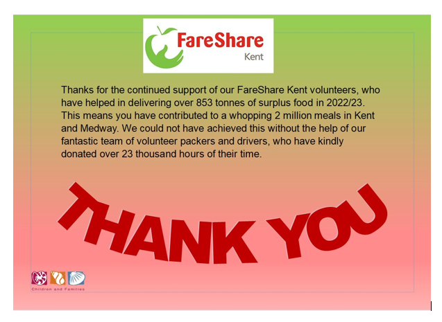 FareShare Kent (@faresharekent) on Twitter photo 