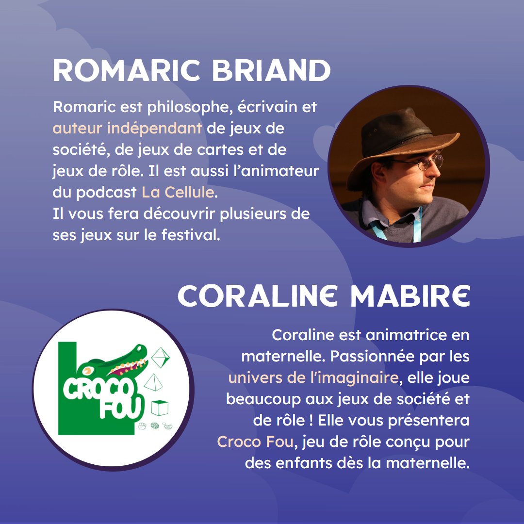 OuestHurlant's tweet photo. PROGRAMMATION | Le jeu de rôle fait son retour à L’Ouest Hurlant ! Rencontrez des auteurices, jouez avec elleux et avec l’association Risques et Périls.
🎲 Toutes les infos sur notre site internet.

@mina_perrichon @Herisson42 @Philemon_Margie @Romaric_Briand @Axolotljdr https://t.co/tnUVMUpDGB