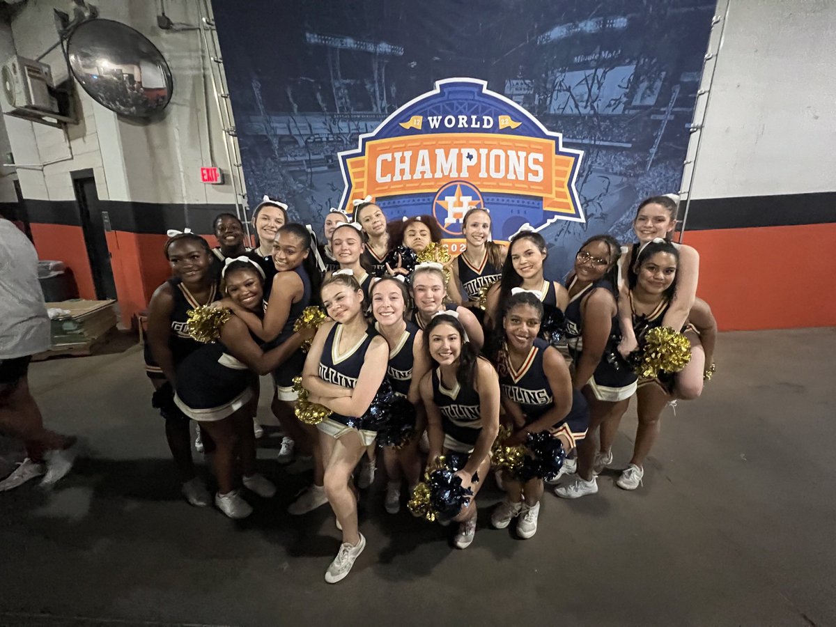 Klein Collins High School Cheerleading (@kc_cheerleaders) on Twitter photo We had such a great time performing at the <a href="/astros/">Houston Astros</a> game on Saturday! We were proud to represent <a href="/KleinCollins/">Klein Collins High School</a>, <a href="/KleinISD/">Klein ISD</a> & <a href="/KleinISDAth/">Klein ISD Athletics</a> in the pre-game performance. It was so good to see our friends from <a href="/DoerreKISD/">Doerre Intermediate</a> as well! #GoKleinISD #CheerLEADERS #Astros We had such a great time performing at the <a href="/astros/">Houston Astros</a> game on Saturday! We were proud to represent <a href="/KleinCollins/">Klein Collins High School</a>, <a href="/KleinISD/">Klein ISD</a> & <a href="/KleinISDAth/">Klein ISD Athletics</a> in the pre-game performance. It was so good to see our friends from <a href="/DoerreKISD/">Doerre Intermediate</a> as well! #GoKleinISD #CheerLEADERS #Astros